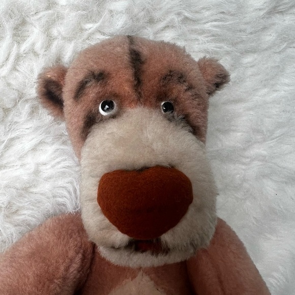 VTG 1968 Steiff Germany Baloo Bear The Jungle Book Character Plush - Picture 4 of 7